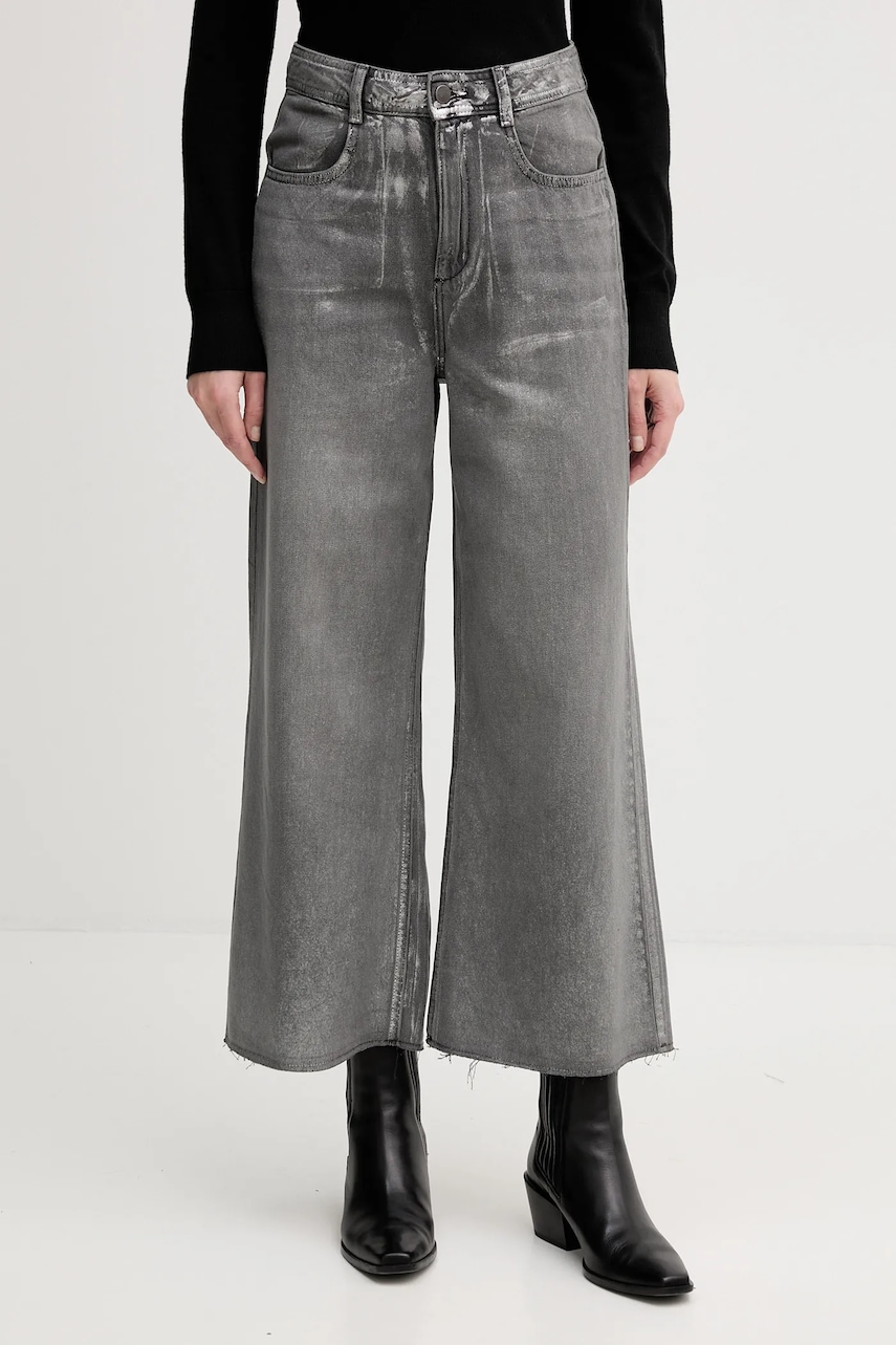 United Colors of Benetton jeans culoarea gri, 48UHDE02M