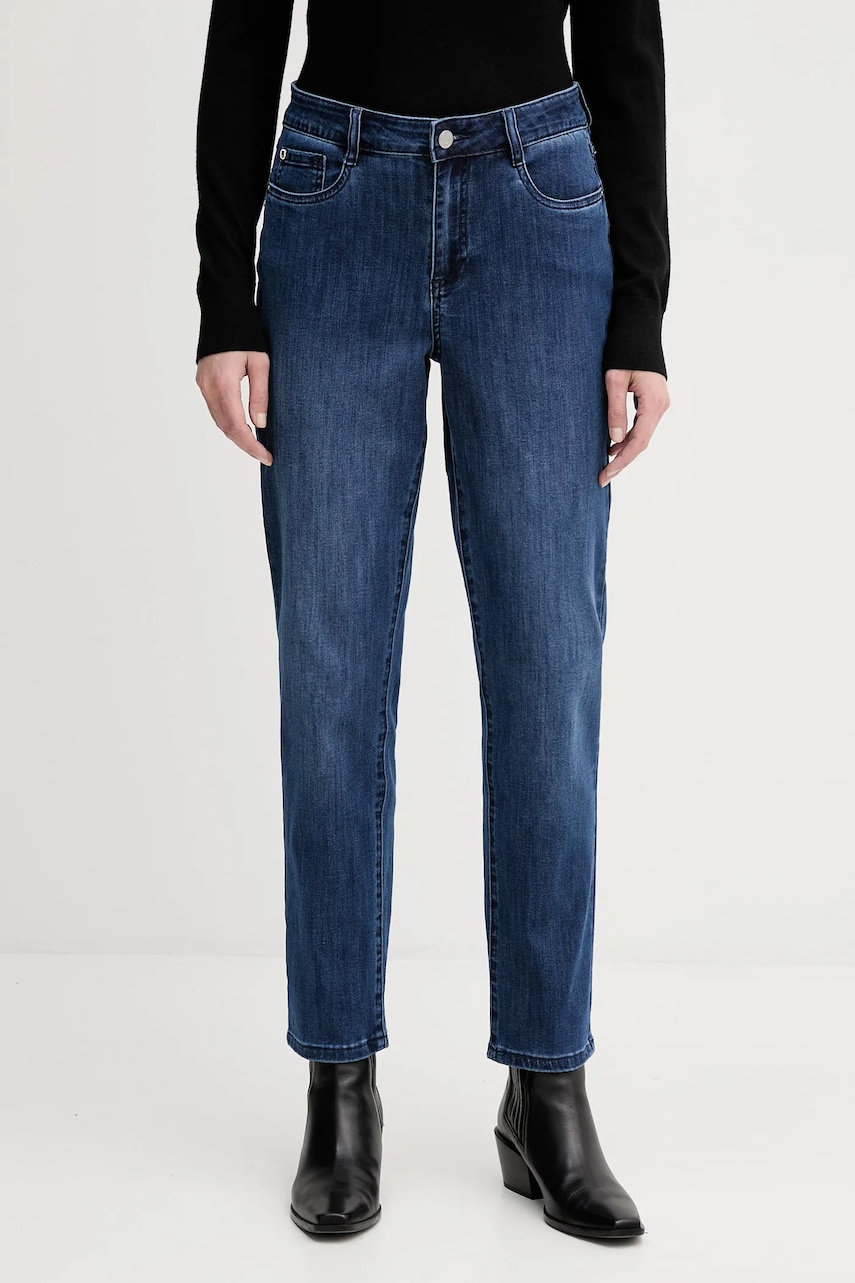 Joseph Ribkoff jeans culoarea bleumarin, 251966F25