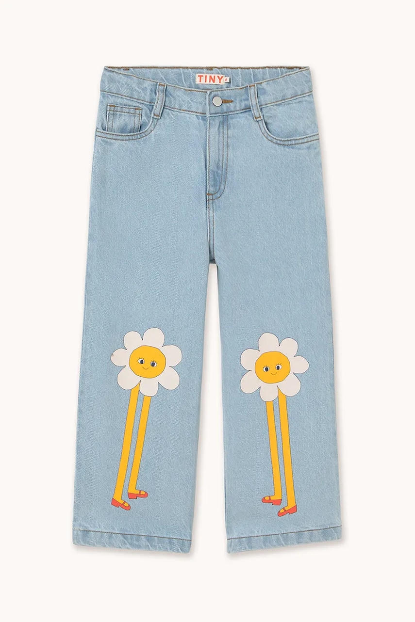 Tinycottons jeans copii DAISIES JEANS AW25-444