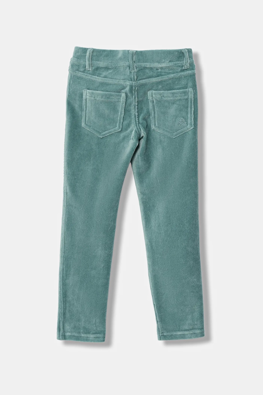 Джинсы United Colors of Benetton цвет бирюзовый однотонная 4DZBCE00R Джинсы United Colors of Benetton цвет бирюзовый однотонная 4DZBCE00R