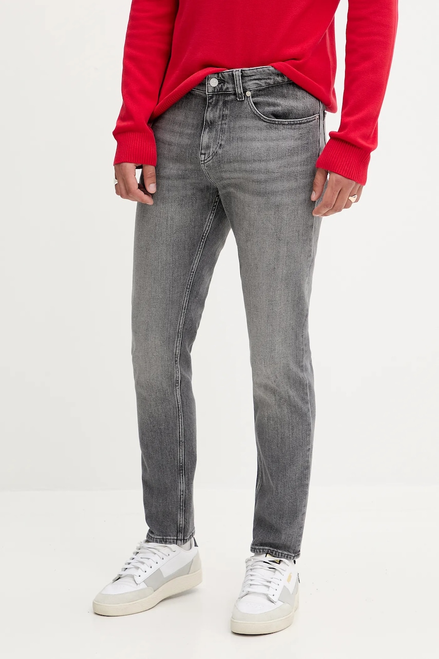 Tommy Jeans jeans culoarea gri, DM0DM21231