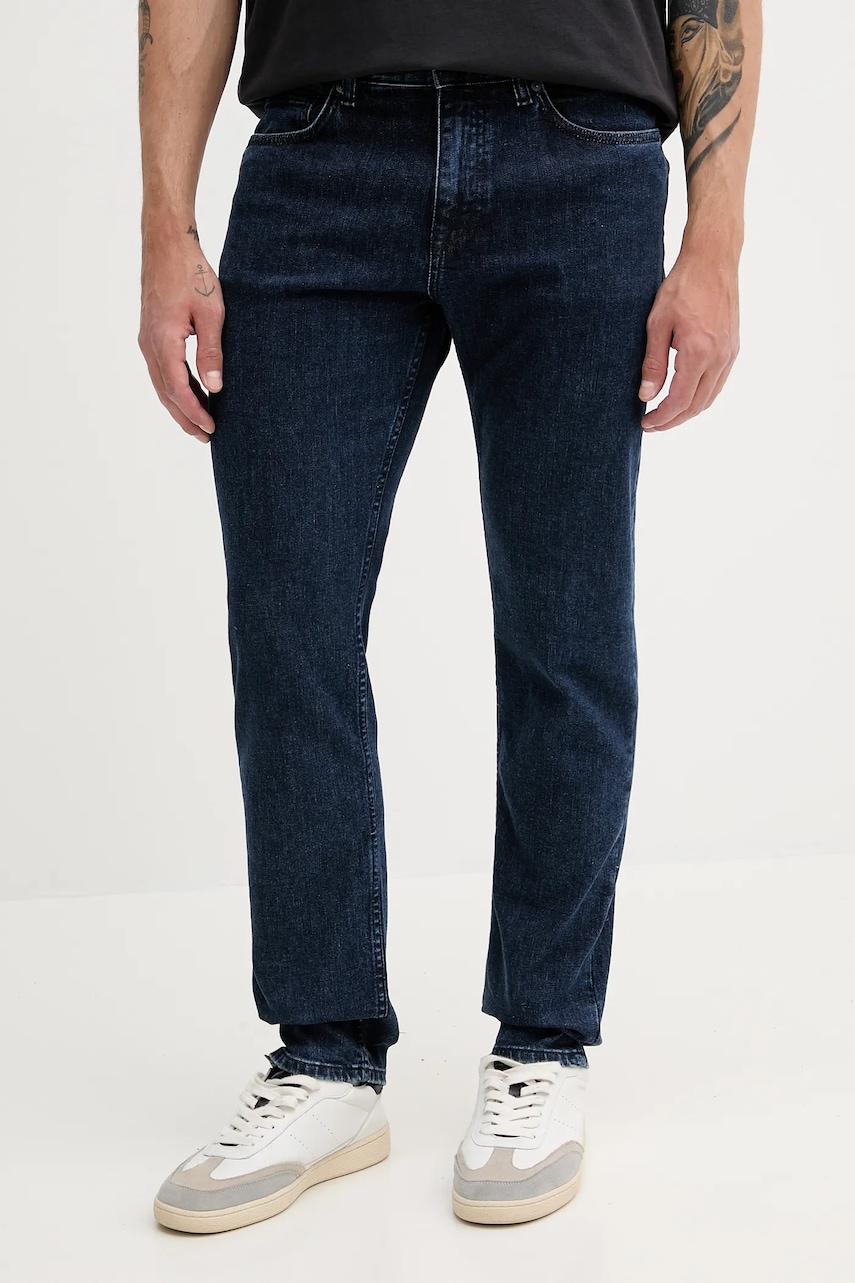 BOSS Orange jeans culoarea bleumarin, 50544630