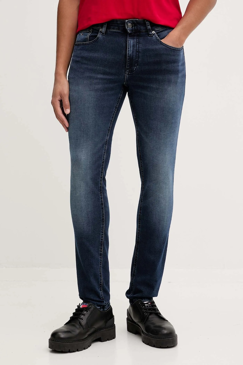 

Дънки Tommy Jeans мъжки в синьо DM0DM22154, Тъмносин
