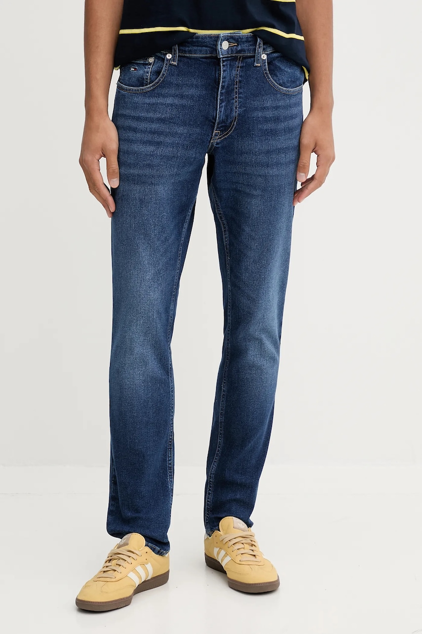 Tommy Jeans blugi culoarea bleumarin, DM0DM22168