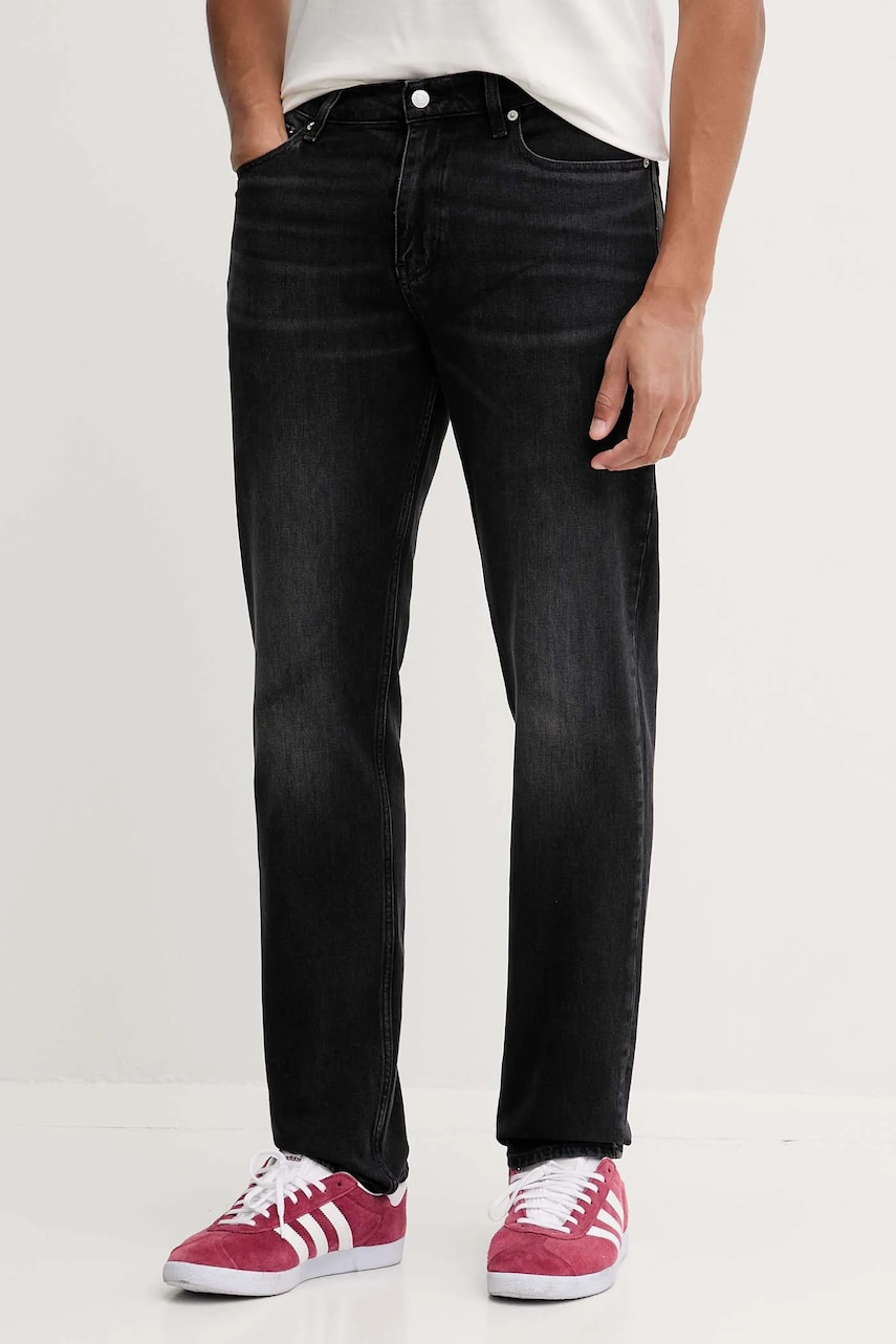 Tommy Jeans blugi culoarea negru, DM0DM22180