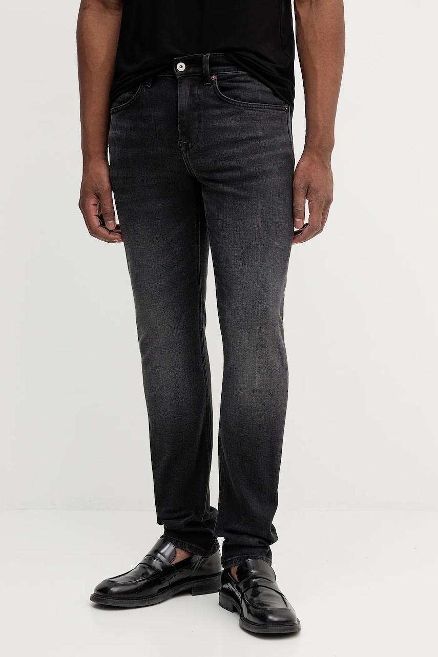 Pepe Jeans blugi culoarea gri, PM208404