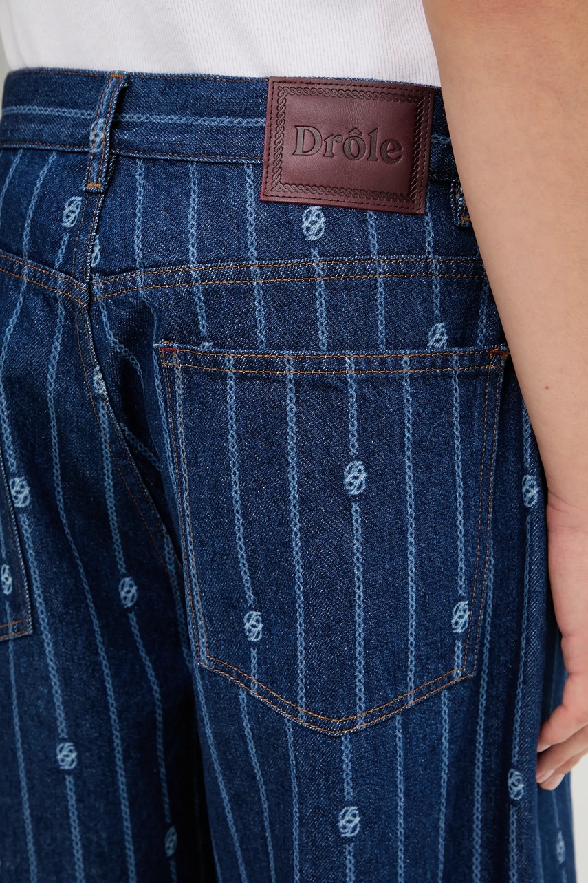 Τζιν παντελόνι Drôle de Monsieur Le Jean Baggy Monogramme φωτογραφία