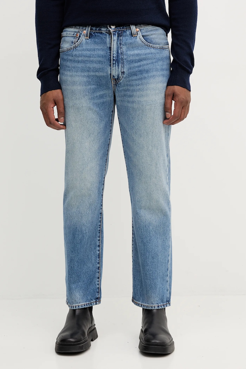 Levně Džíny Levi's 555™ RELAXED STRAIGHT pánské, 000LO.0004