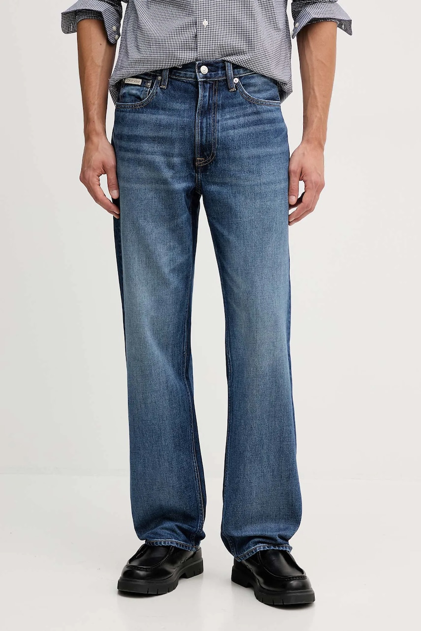 Levně Džíny Calvin Klein Jeans pánské, LV04RD722G