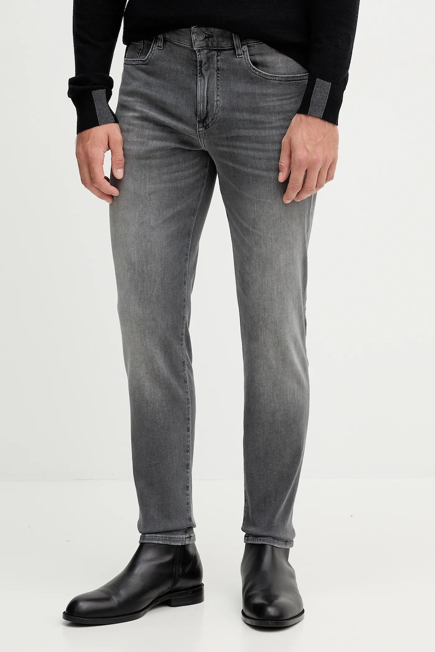 BOSS Orange jeans culoarea gri, 50549515