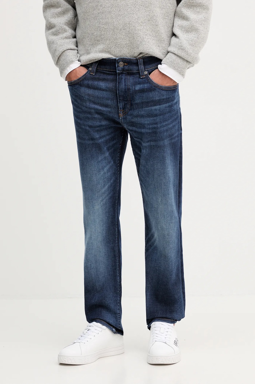 BOSS Orange jeans culoarea bleumarin, 50549523