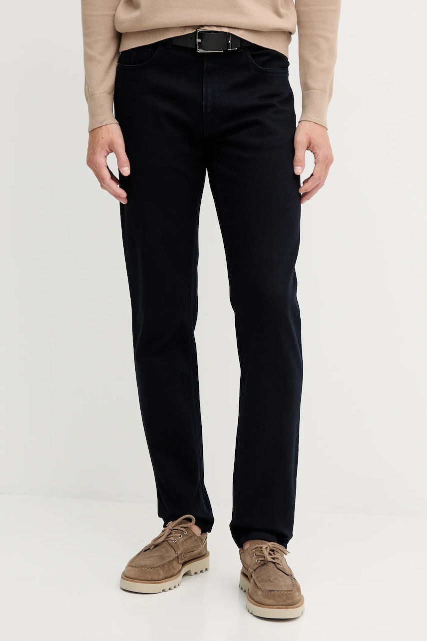Trussardi jeans culoarea bleumarin, P402H404771N
