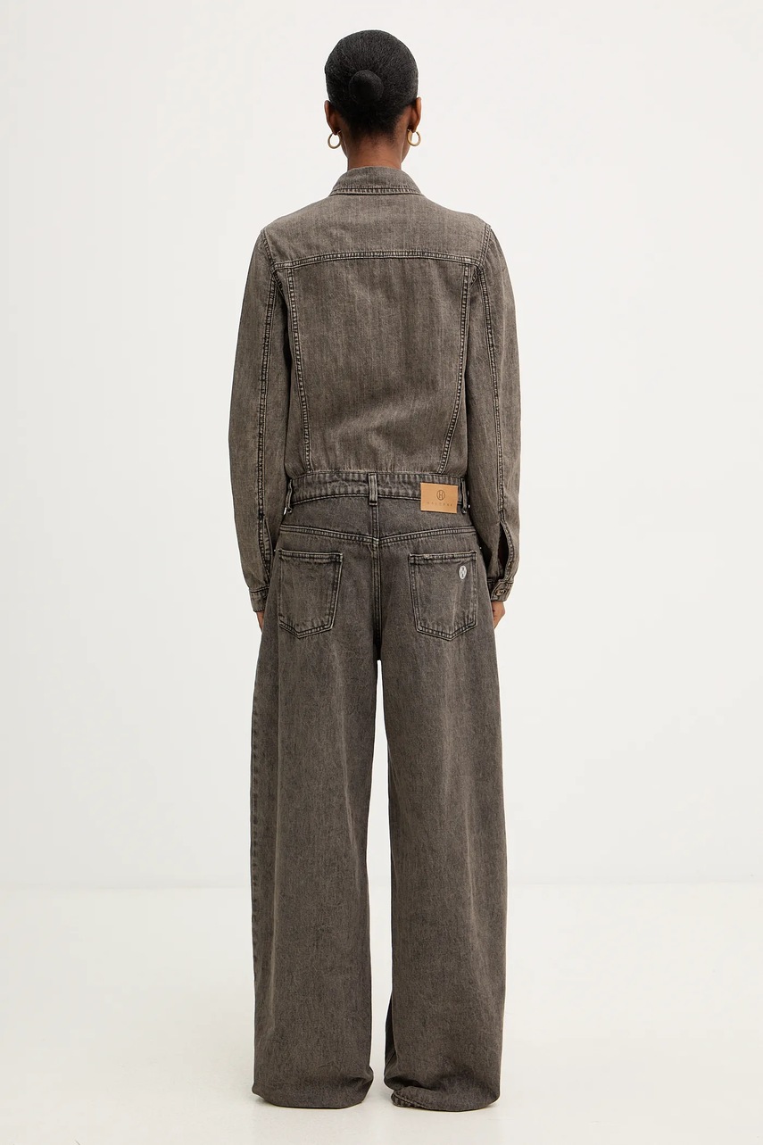 Ολόσωμη φόρμα τζιν Haveone χρώμα: γκρι, YGZ-P009 φωτογραφία