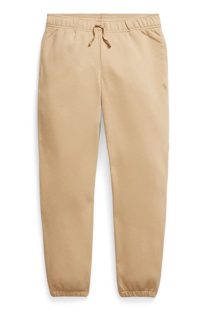 Levně Kalhoty Polo Ralph Lauren zelená barva, 323977421001