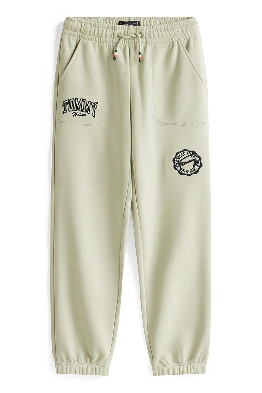 Спортивные штаны Tommy Hilfiger цвет бирюзовый KB0KB09700