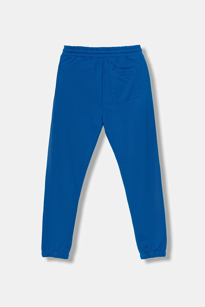 Детские хлопковые штаны Guess с принтом L5YQ11 KAD74