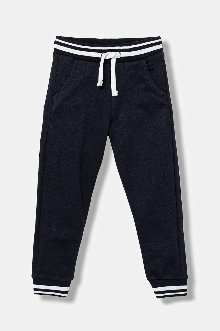 Levně Dětské tepláky Guess tmavomodrá barva, N5YQ17 K0170