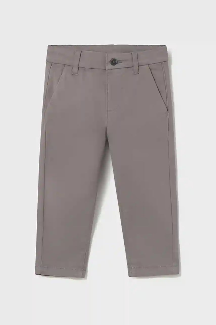 Mayoral pantaloni bebe culoarea gri, 521 Mayoral pantaloni bebe culoarea gri, 521