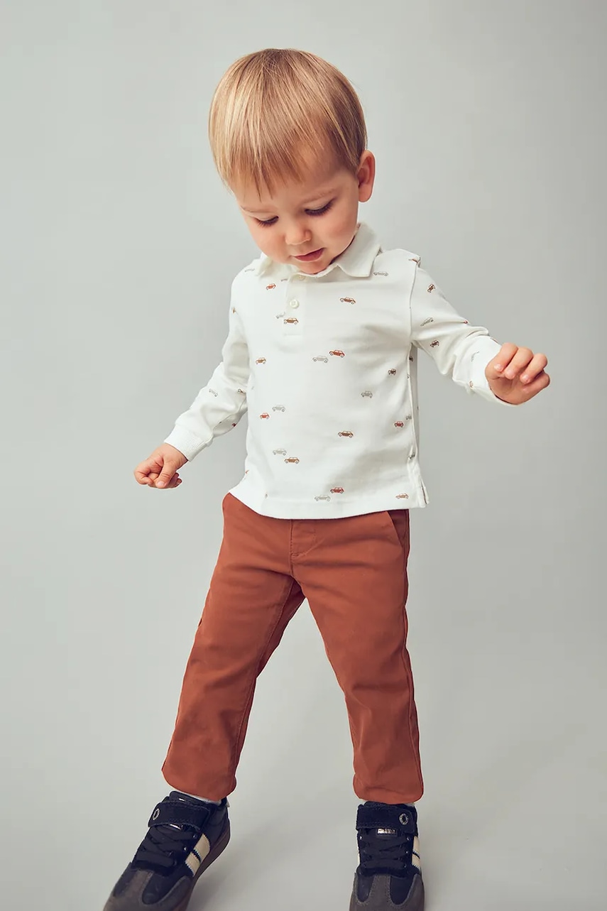 Mayoral pantaloni bebe culoarea roșu, 521