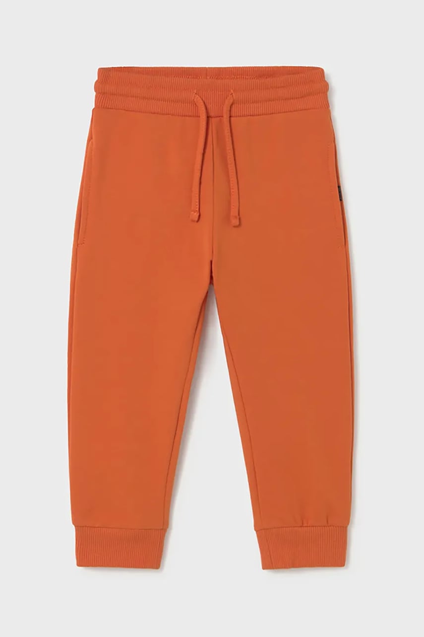Mayoral pantaloni de trening pentru copii culoarea portocaliu, 704