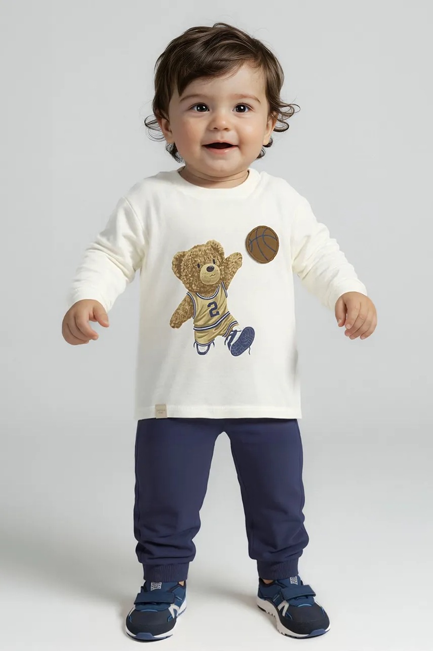 Mayoral pantaloni de trening pentru copii culoarea bleumarin, 704