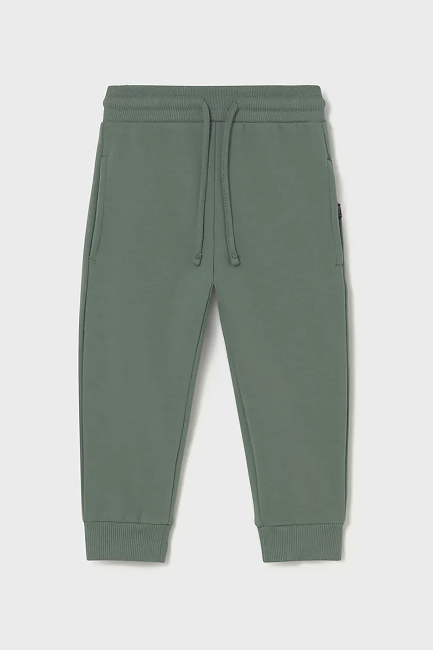 Mayoral pantaloni de trening pentru copii culoarea verde, 704
