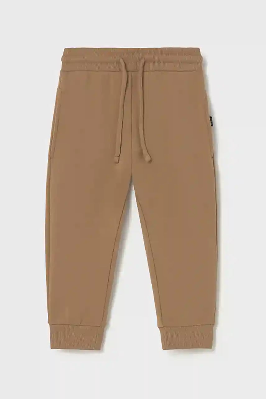 Mayoral pantaloni de trening pentru copii culoarea maro, 704