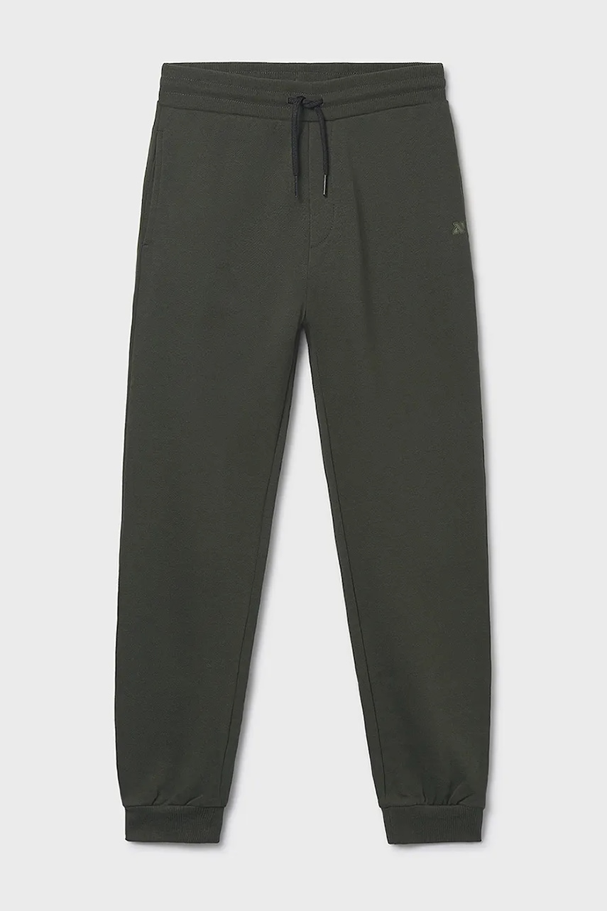 Mayoral pantaloni de trening pentru copii culoarea verde, 705