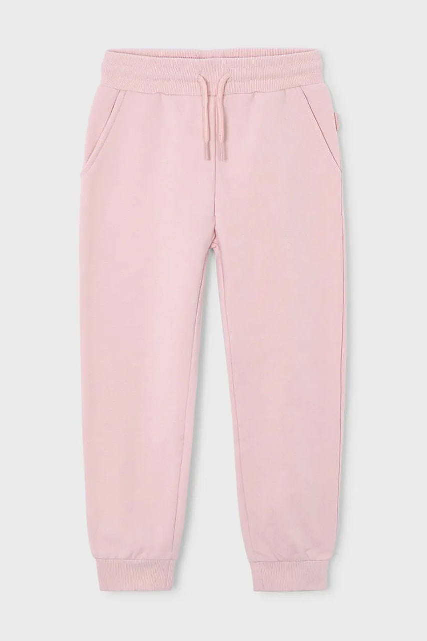 Mayoral pantaloni de trening pentru copii culoarea roz, 725