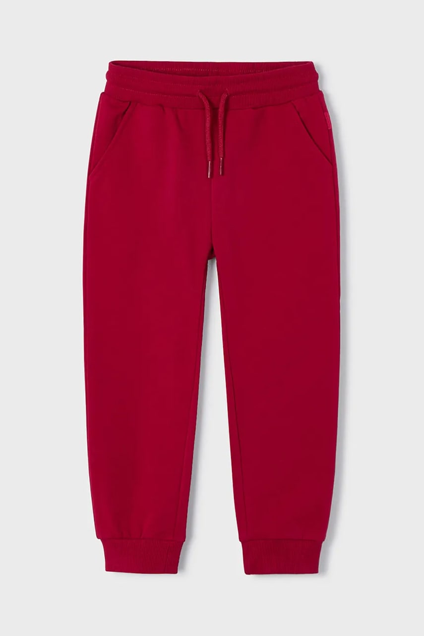 Mayoral pantaloni de trening pentru copii culoarea rosu, 725