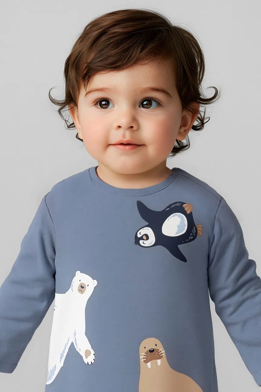 Mayoral longsleeve din bumbac pentru copii cu imprimeu, 2061