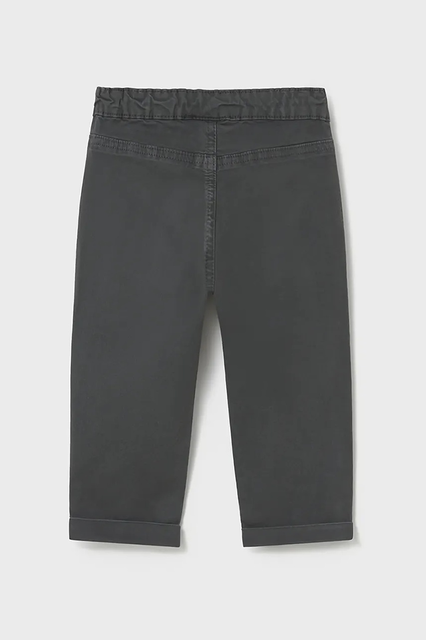 Детские брюки Mayoral цвет чёрный однотонные 2501