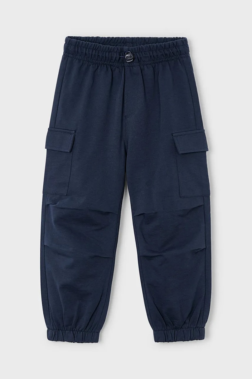 Mayoral pantaloni copii culoarea bleumarin, 4556