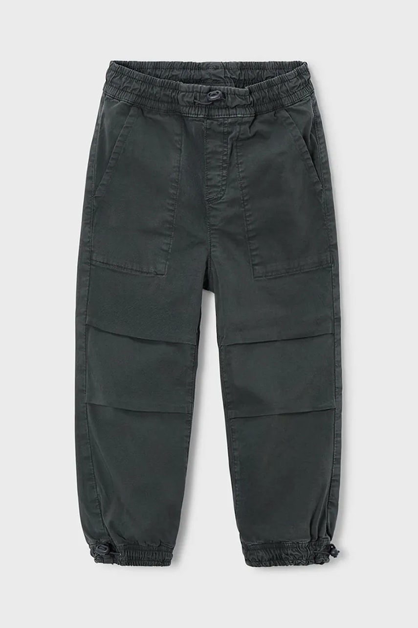 Mayoral pantaloni copii culoarea negru, uni, 4558