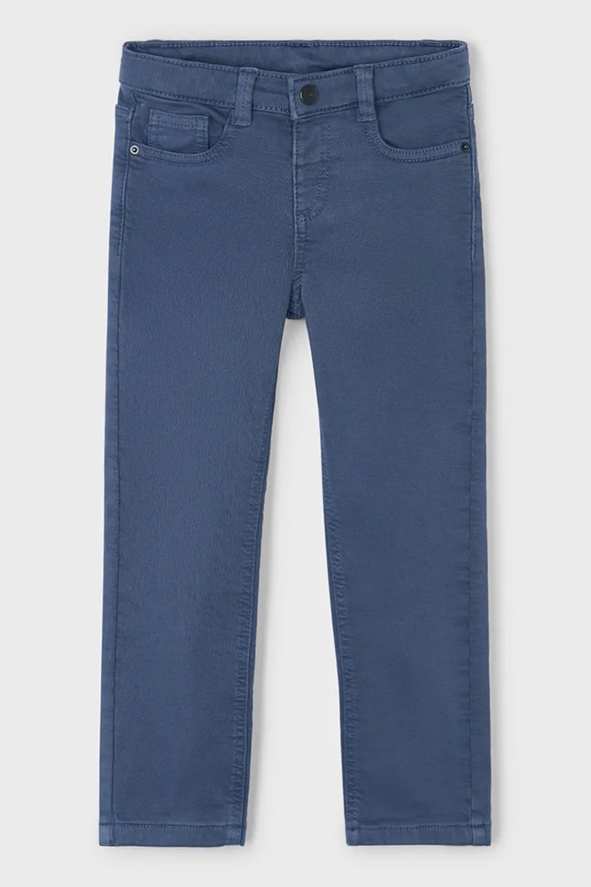 Детские брюки Mayoral soft regular fit однотонные 4562