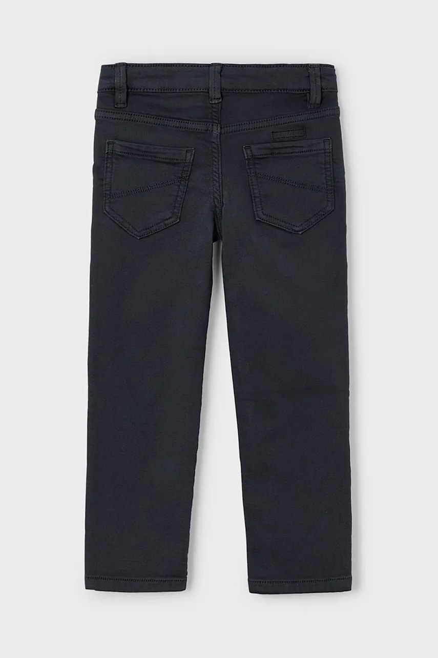 Детские брюки Mayoral soft regular fit цвет чёрный однотонные 4562 Детские брюки Mayoral soft regular fit цвет чёрный однотонные 4562