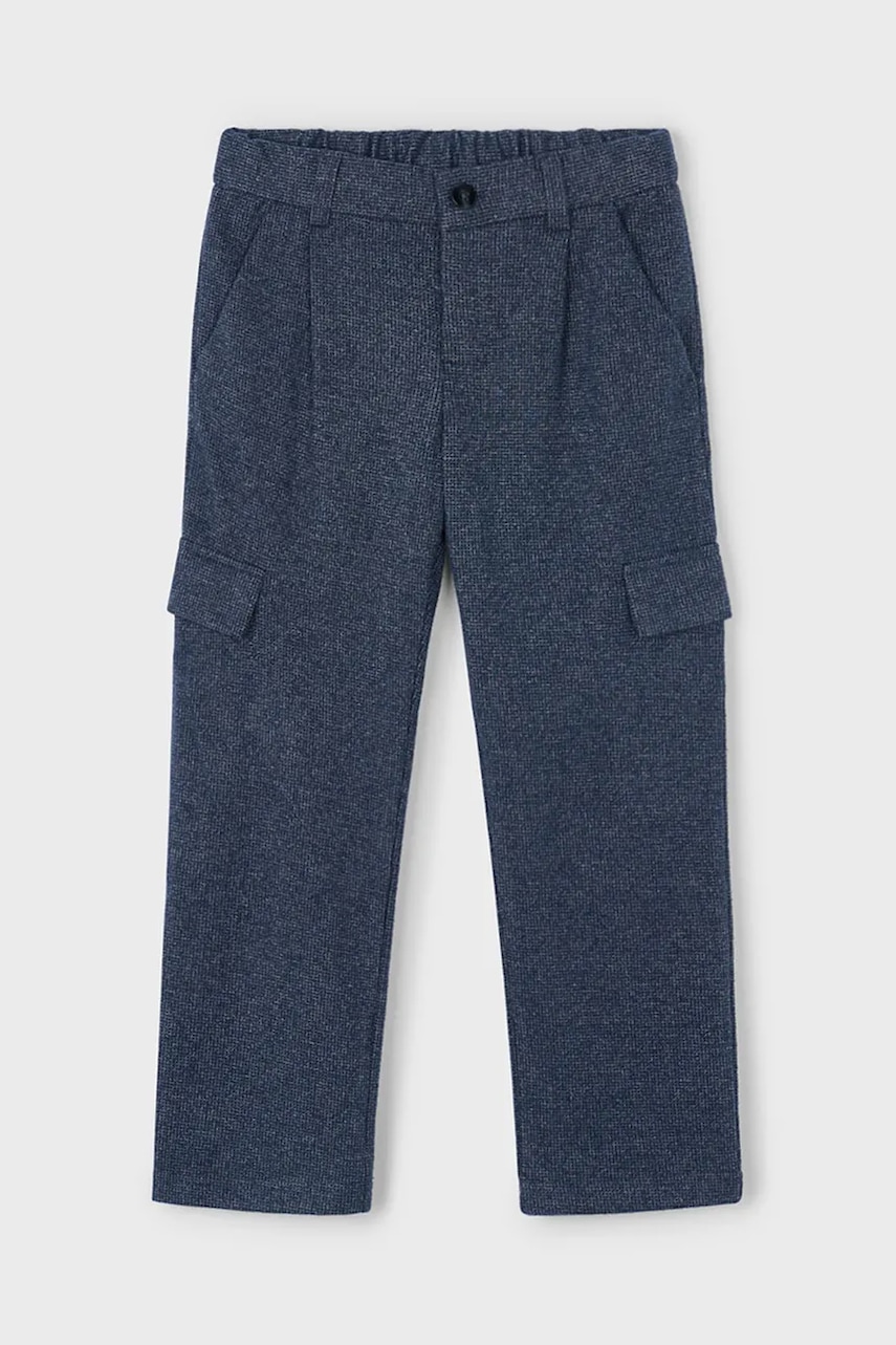 Mayoral pantaloni copii culoarea bleumarin, 4570