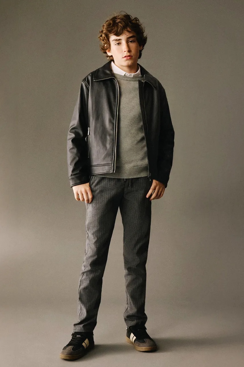 Mayoral pantaloni copii culoarea gri, cu imprimeu, 7567