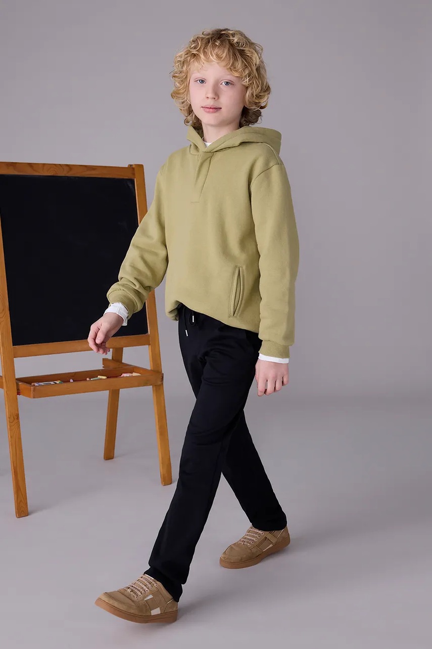 Mayoral pantaloni copii culoarea negru, uni, 7568