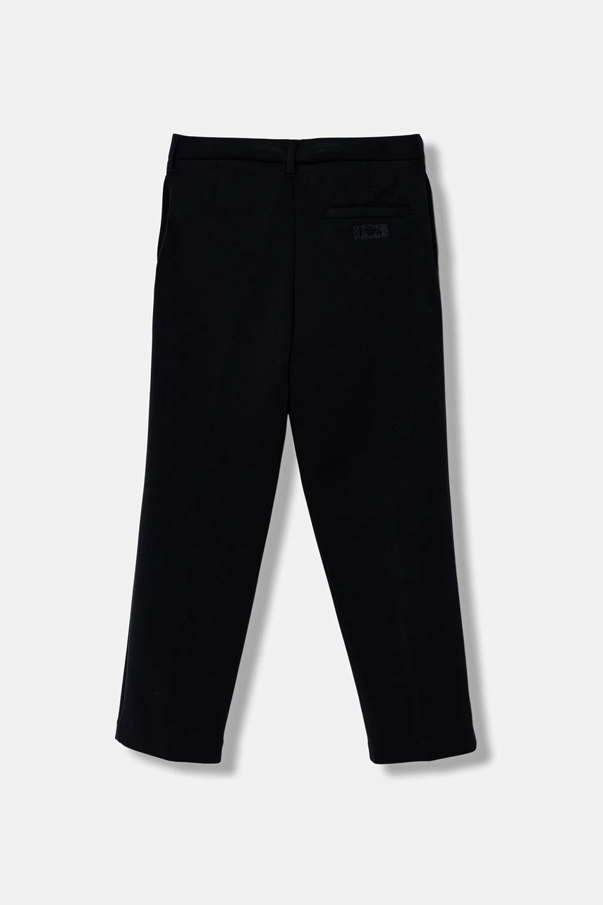 Детские брюки Emporio Armani цвет синий однотонные EB000543 AF16254 Детские брюки Emporio Armani цвет синий однотонные EB000543 AF16254