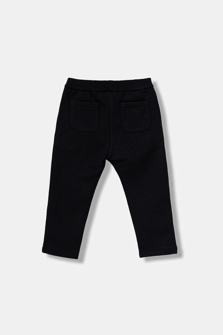 Детские спортивные штаны Emporio Armani цвет синий однотонные EB000475 AF16392 Детские спортивные штаны Emporio Armani цвет синий однотонные EB000475 AF16392