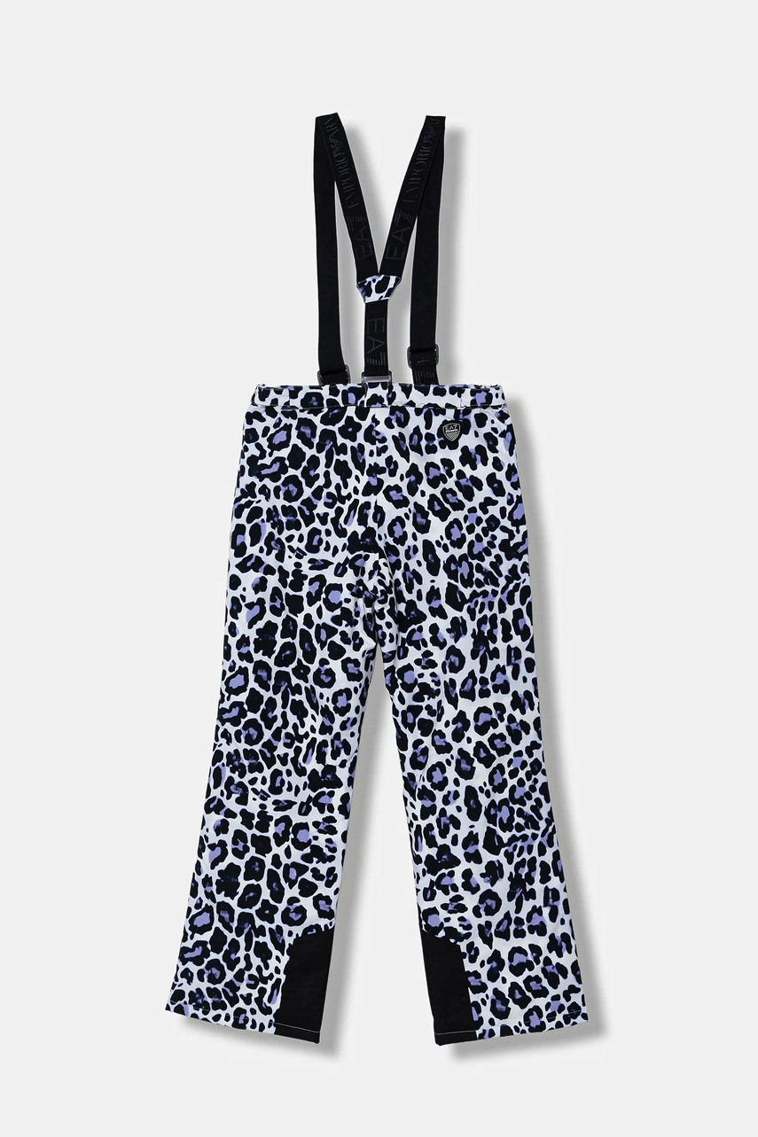 Детские лыжные штаны EA7 Emporio Armani цвет фиолетовый 7B000115 AF14794