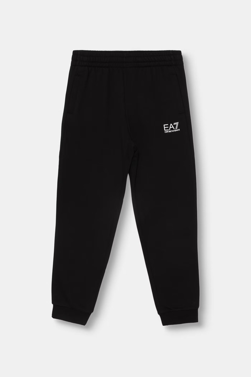 EA7 Emporio Armani pantaloni de trening pentru copii cu bumbac
