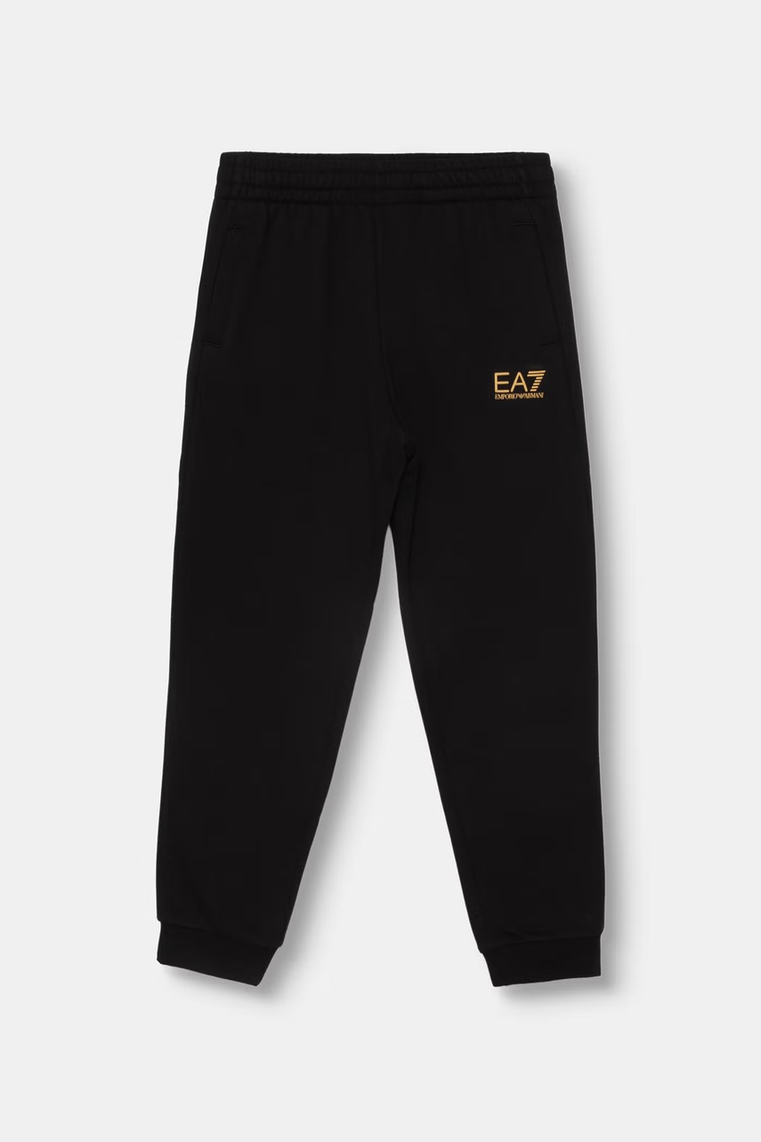 EA7 Emporio Armani pantaloni de trening pentru copii cu bumbac