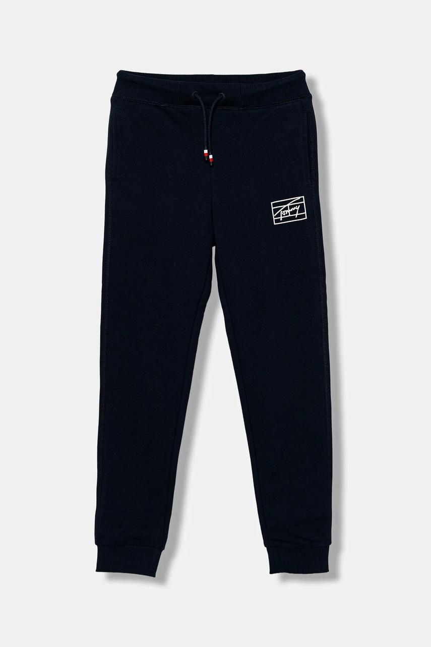 Детские спортивные штаны Tommy Hilfiger цвет синий KB0KB09967