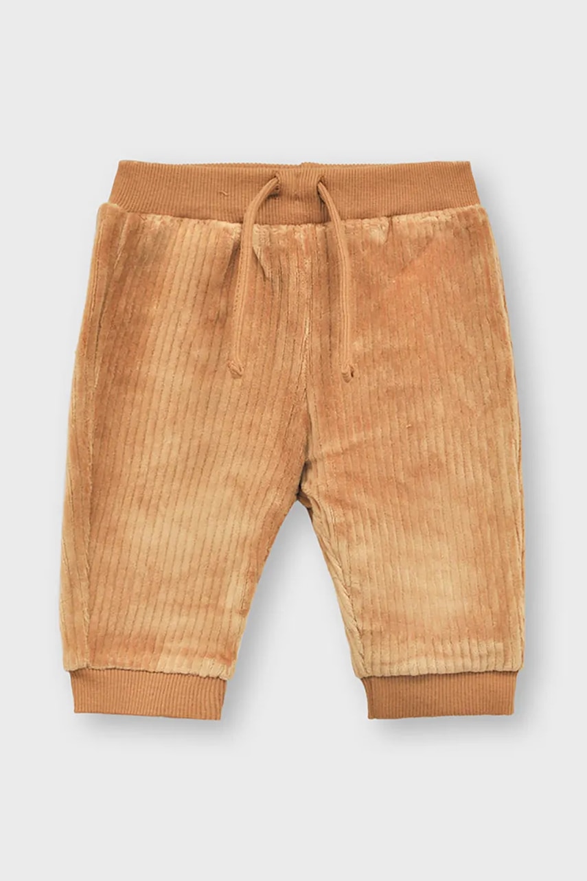 Mayoral Newborn pantaloni bebe culoarea maro, 2587