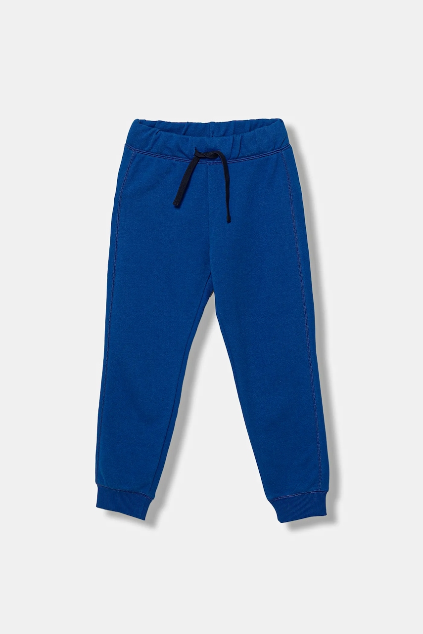 United Colors of Benetton pantaloni de trening din bumbac pentru copii cu imprimeu, 3J68CF058