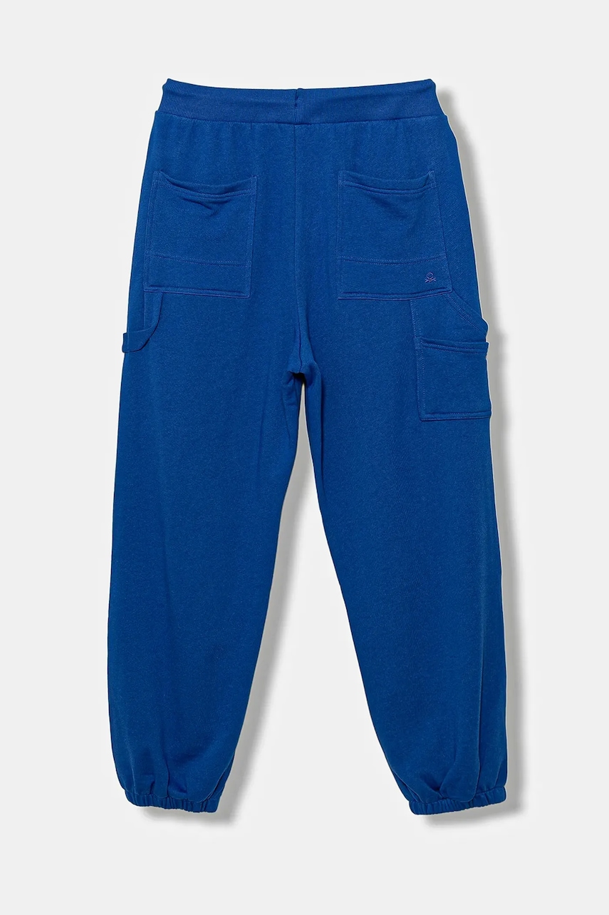 Детские хлопковые штаны United Colors of Benetton однотонные 3J68CF06L Детские хлопковые штаны United Colors of Benetton однотонные 3J68CF06L