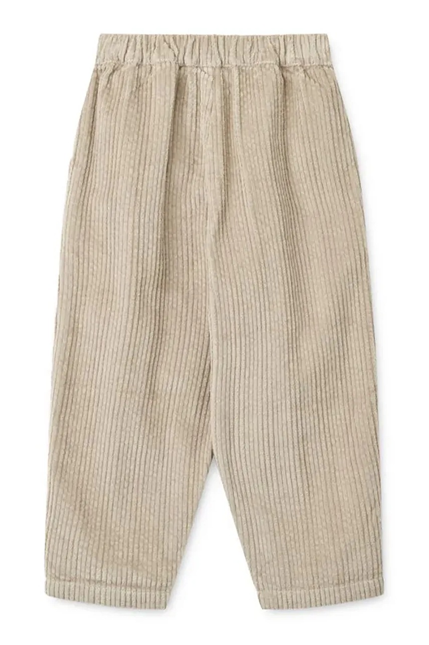 Брюки Liewood Borris Corduroy Pants цвет бежевый LW20791