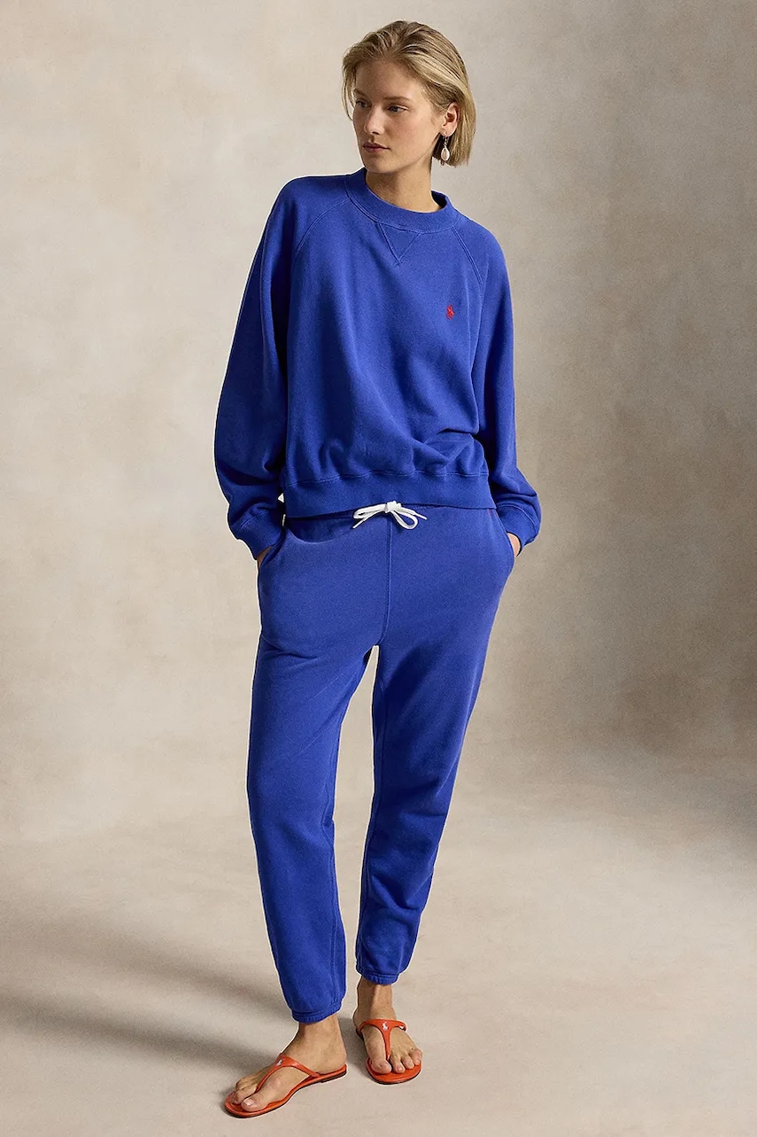Polo Ralph Lauren teplákové nohavice dámske s bavlnou